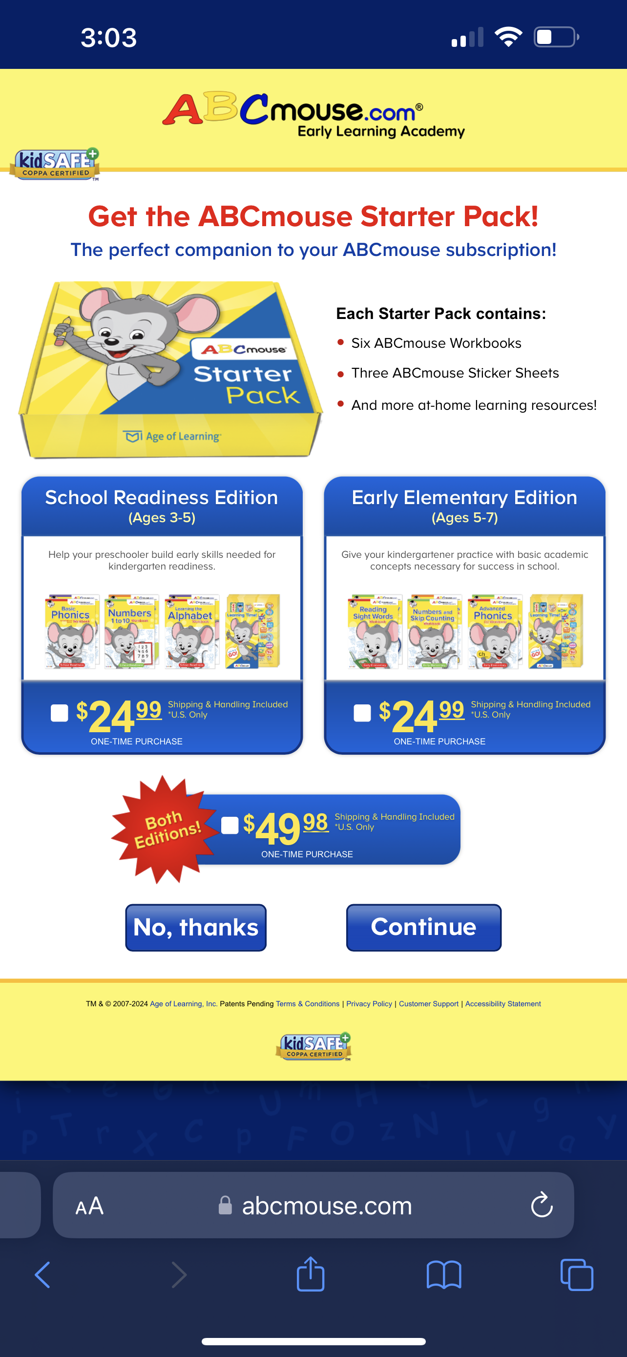Abcmouse cost discount