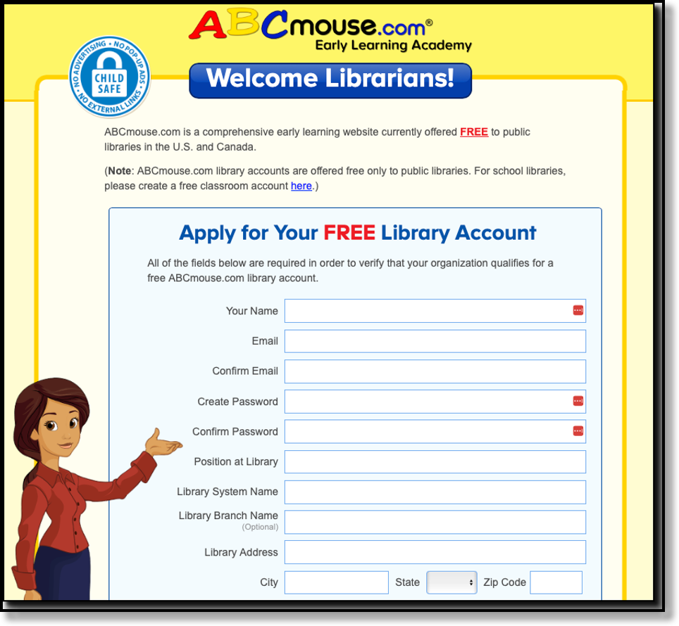 FAQ for ABCmouse for Libraries (Free In-Library Service) – ABCmouse