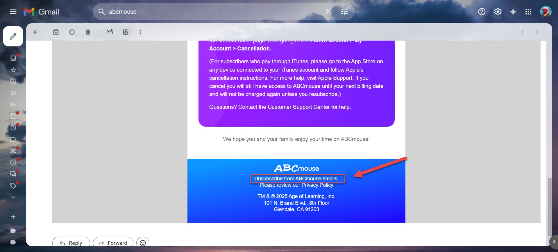 How can I unsubscribe from ABCmouse email mailing list? – ABCmouse