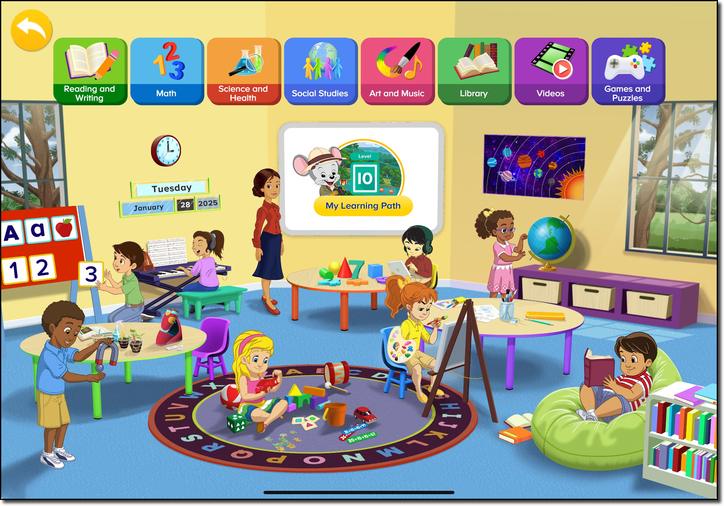 ABCmouse 2 Pantalla de inicio de sesión con campos para acceder a su cuenta.png