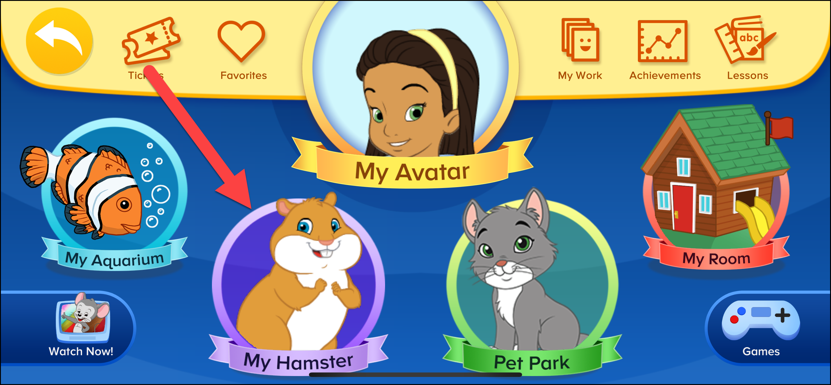 ABCmouse Acerca de mí señalando a mi hámster.png