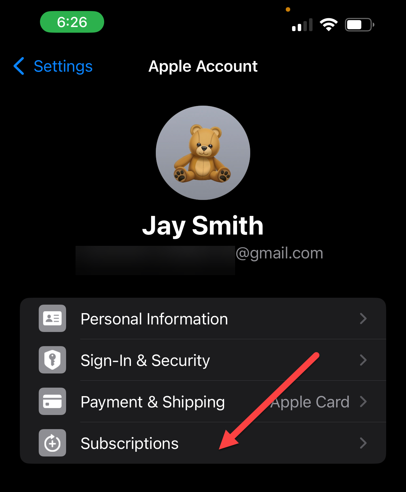 Apple Account page pointing to subscriptions.png