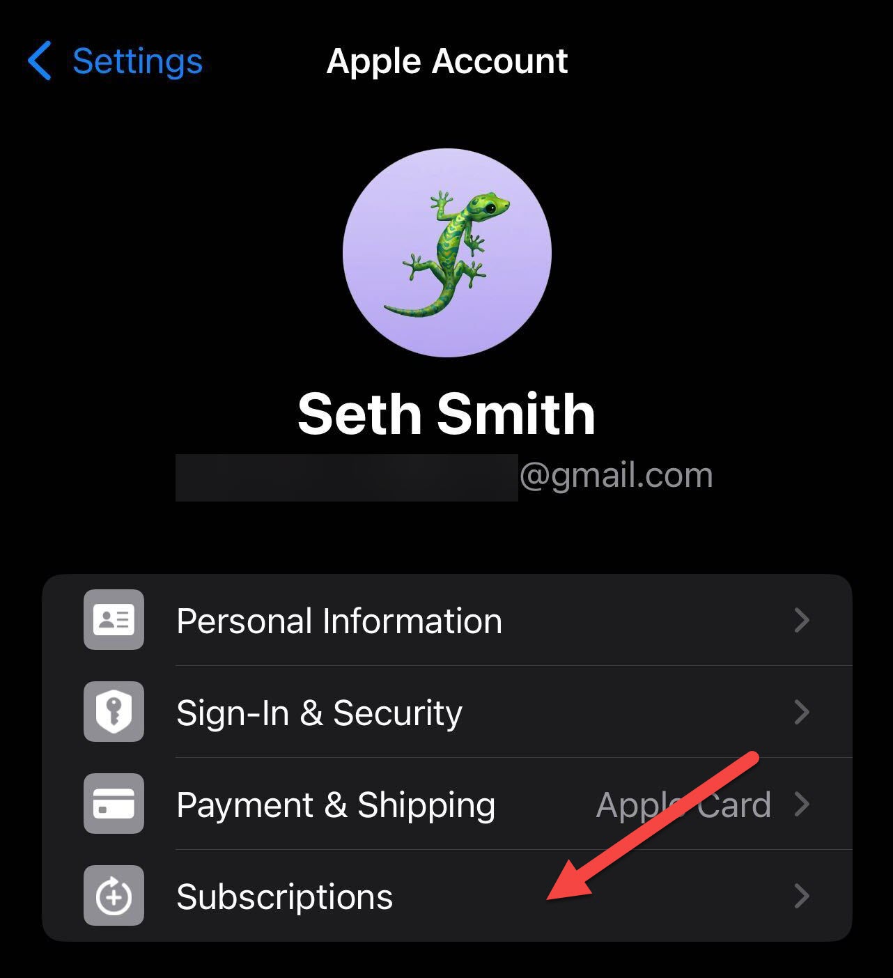 Second Apple Account pointing to subcriptions.jpg