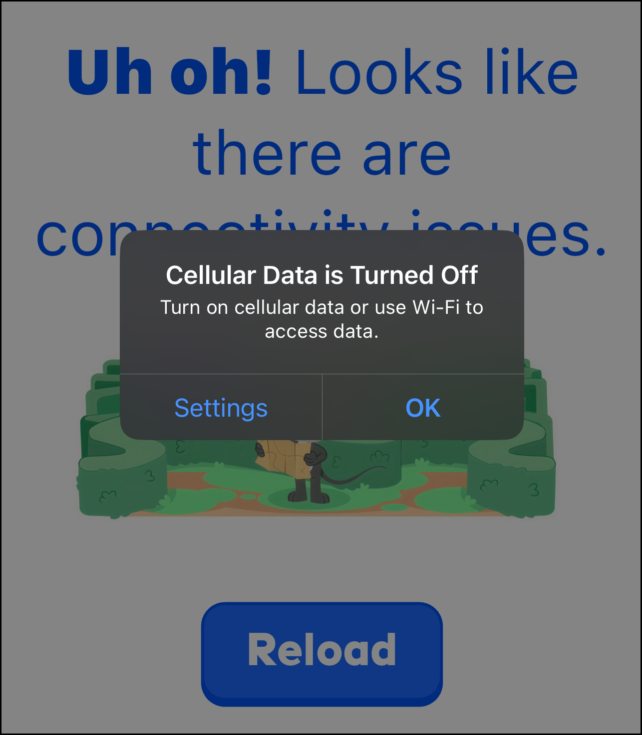 Mobile data is turned off message.png