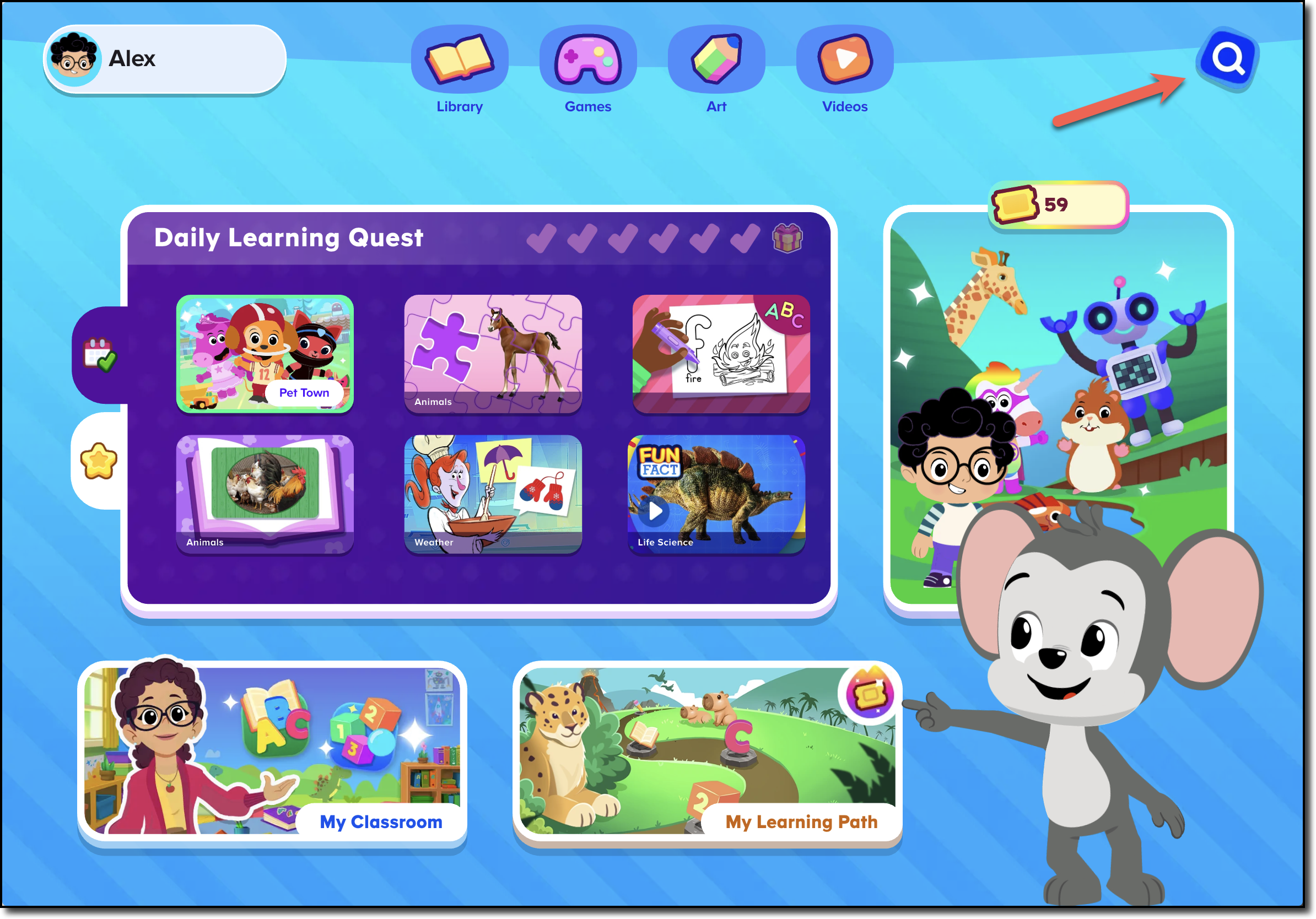 ABCmouse Search icon from Home screen.png