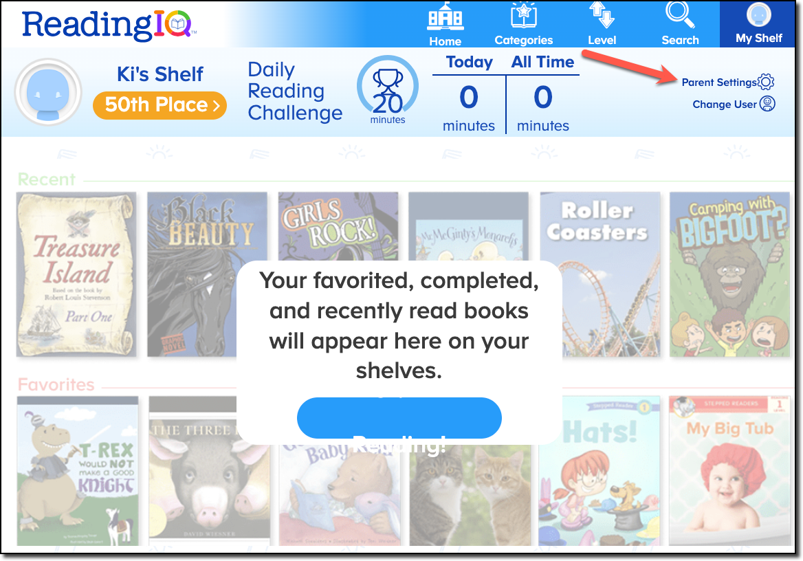 ReadingIQ - Web - My Shelf Paren Settings icon arrow.png