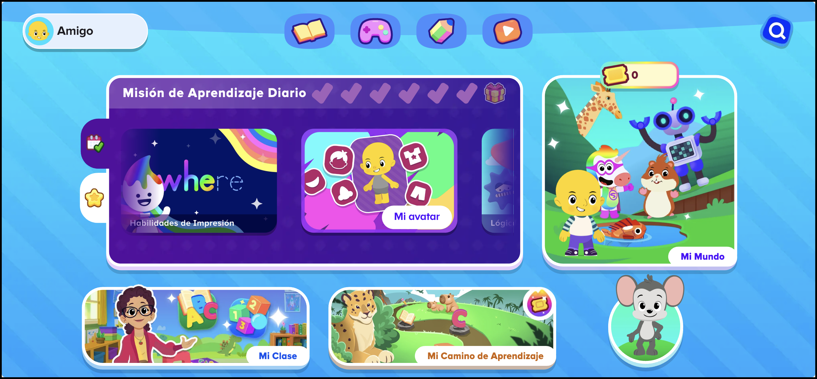 Espanol (Mexico) Student Homepage for premium members.png