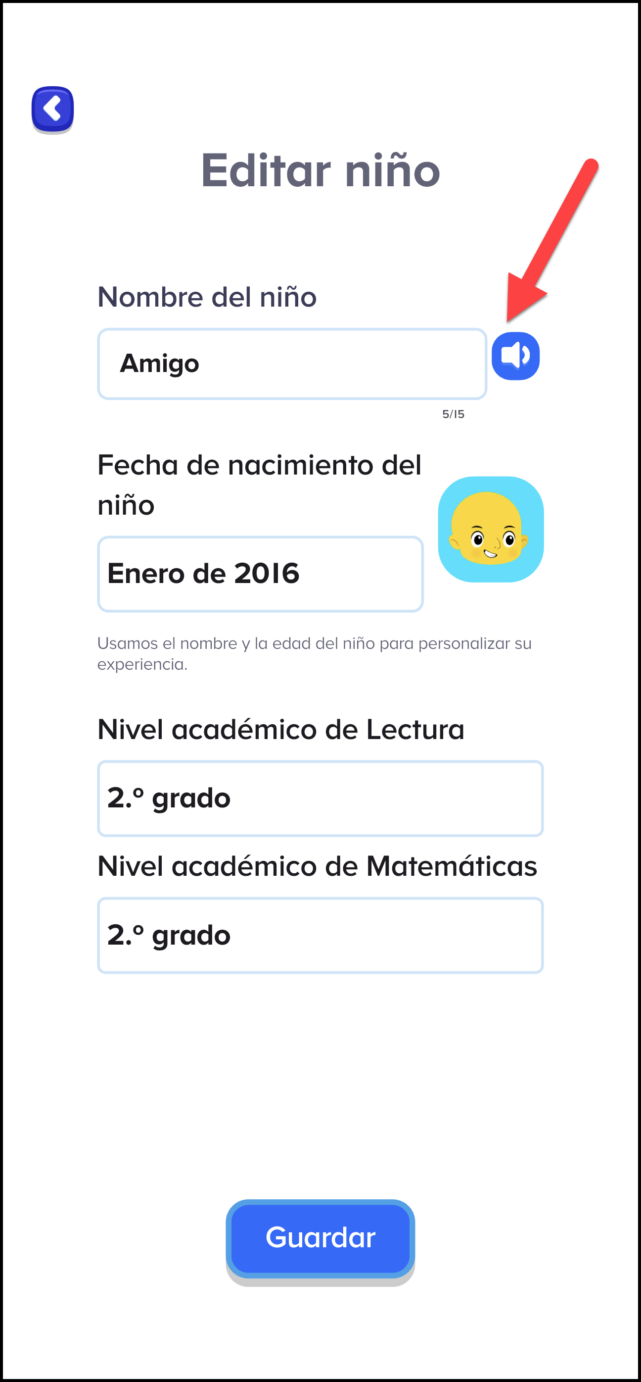 Espanol ABCmouse (Mexico) v1.63.0 pointing to volume icon in add child area.png