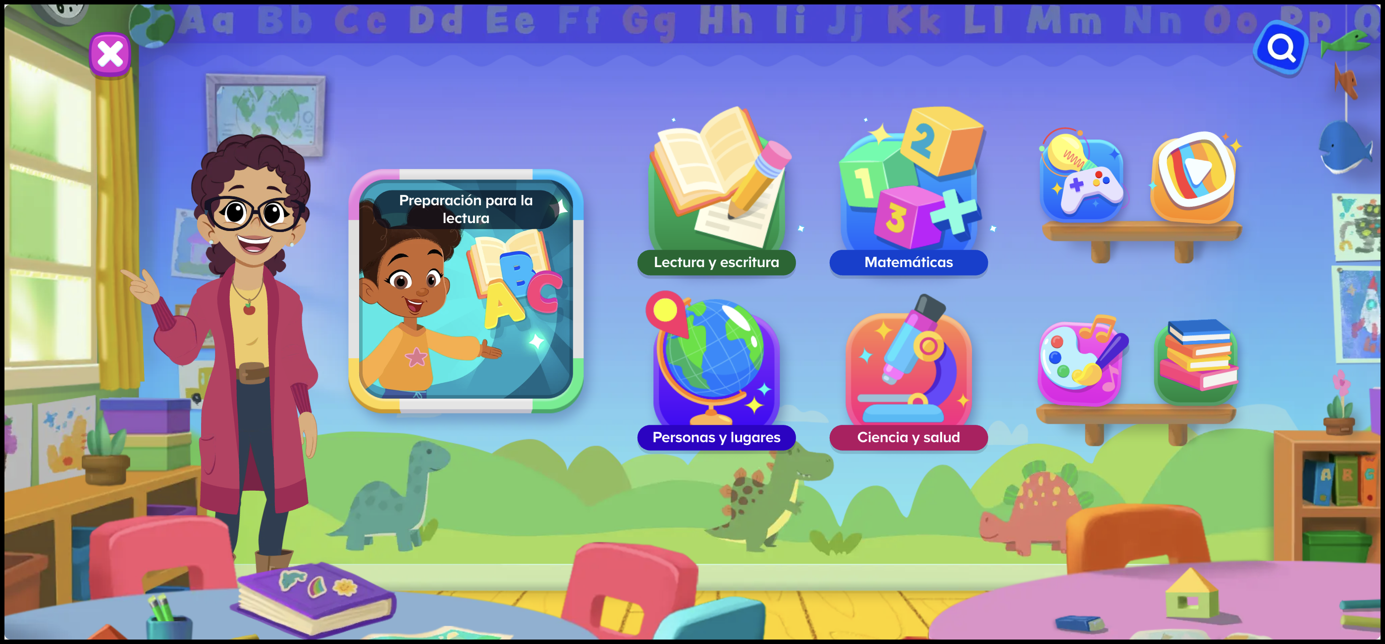 Espanol (Mexico) ABCmouse v1.63.0 My Classroom area.png