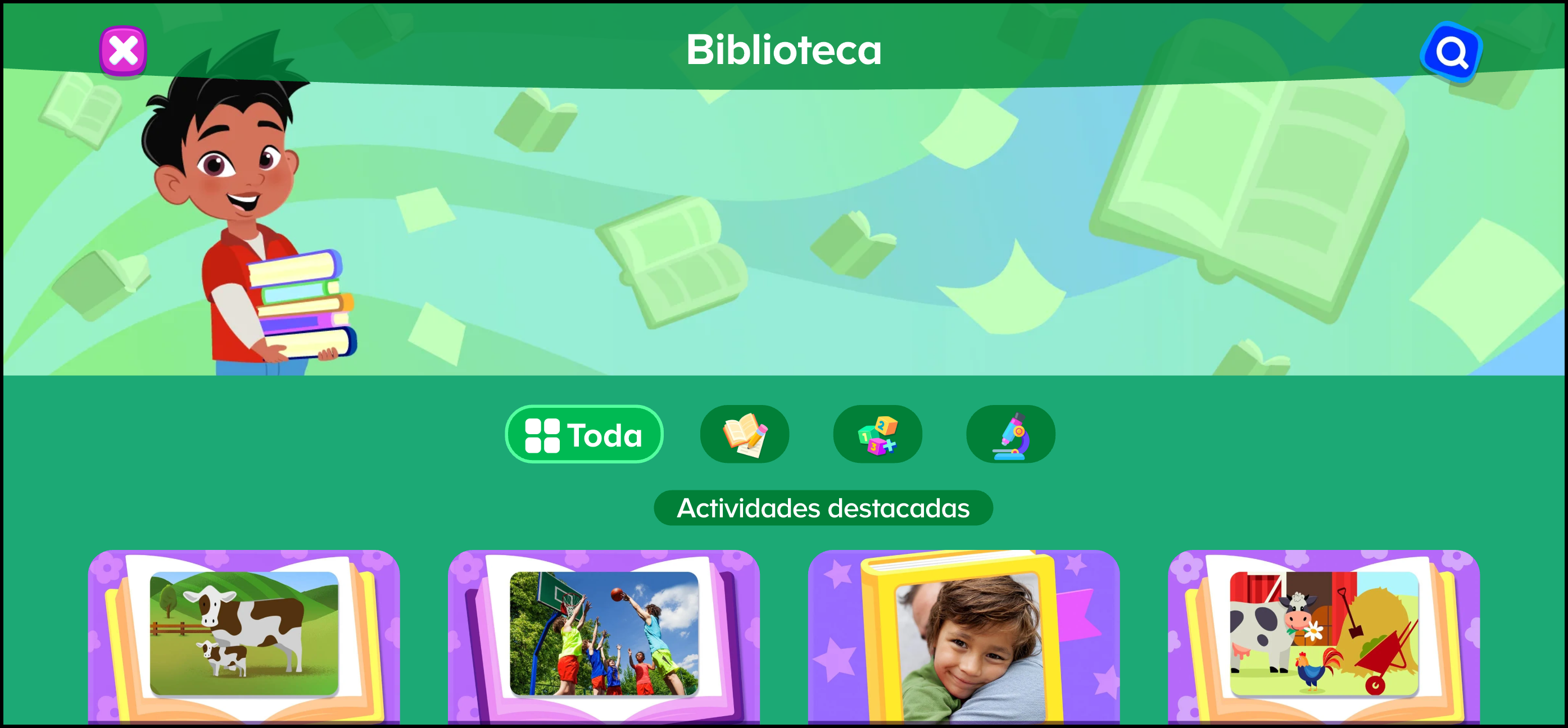 Espanol (Mexico) ABCmouse v1.63.0 Library in My Classroom area.png