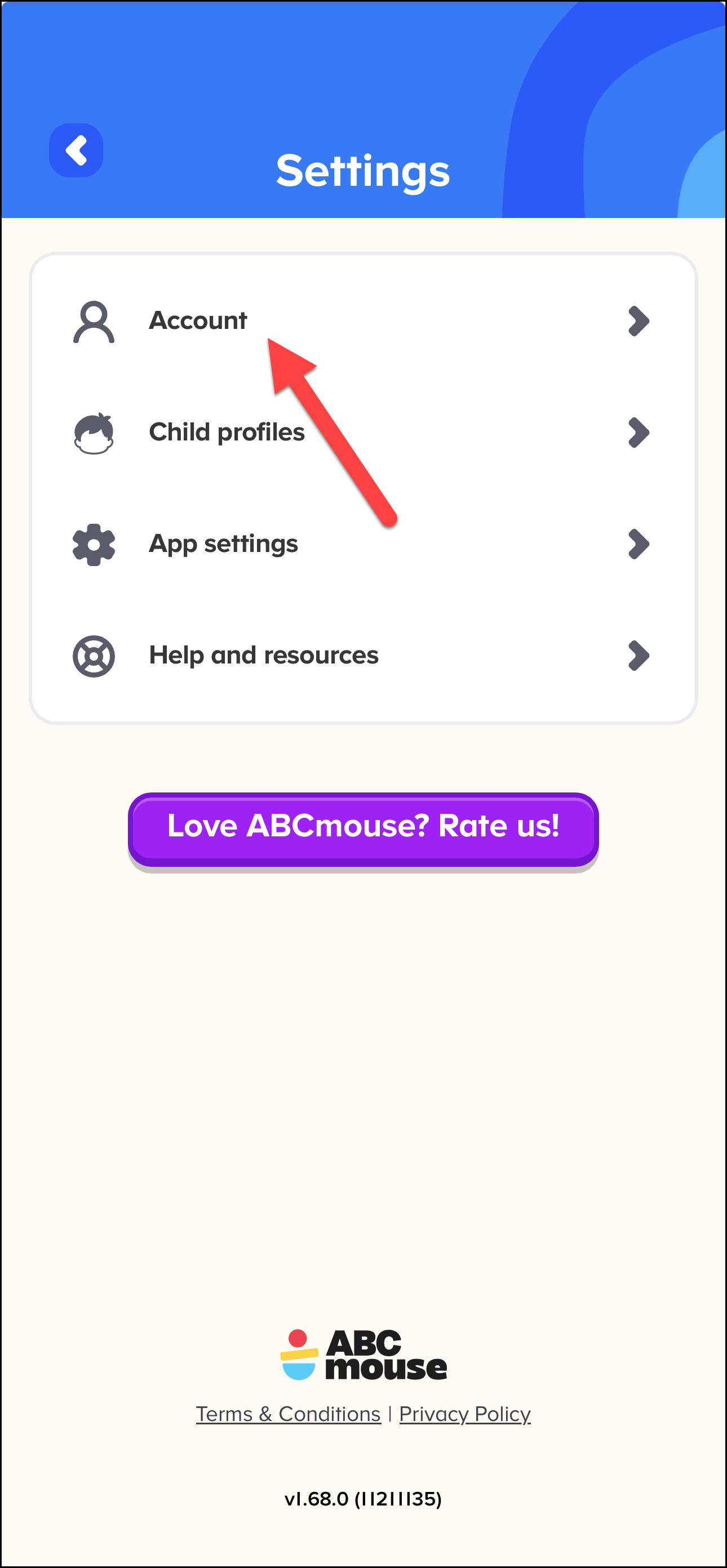 English (American) ABCmouse v1.68.0 point to account on settings page.png