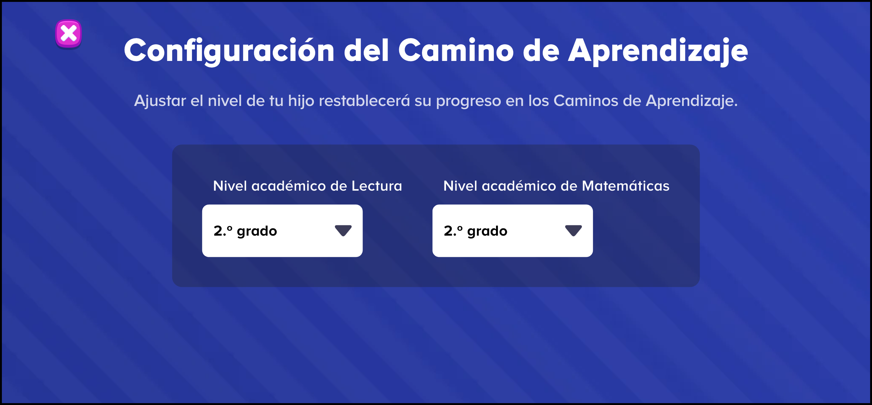 Espanol ABCmouse (Mexico) v1.63.0 learning path setting section.png