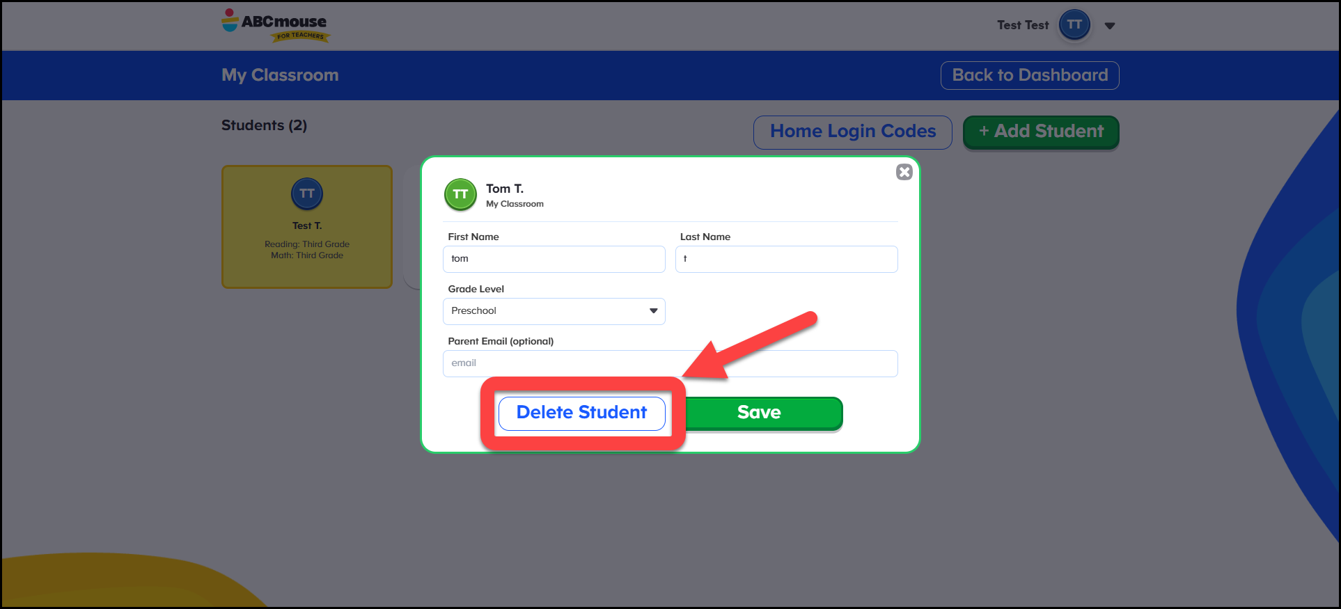 English (American) ABCmouse v1.68.0 Teacher account pointing to delete button.png
